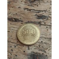 ДЖИБУТИ 500 франков 1991 год