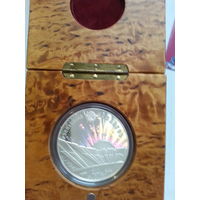 Монета РБ 70 лет освобождения Беларуси от немецко-фашистских захватчиков в футляре