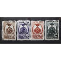 СССР 1946г. Серия из 5 марок. Победа над фашизмом. гаш.