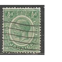 Ямайка. Король Георг V. 1927г. Mi#104.
