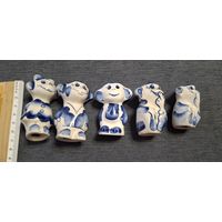 Семейство обезьян фарфор с 1 руб без мц цена за все