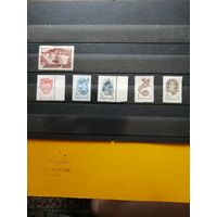 Марки СССР. Стандарт, спорт 1 из серии с наклейкой.