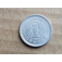 Япония 1 йена, 1973г. (D-107)