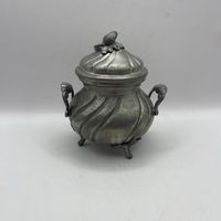 Сахарница оловянная. Италия. Арт 3639
