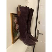 Сапоги Tommy Hilfiger натуральная замша