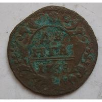 Деньга 1738г.