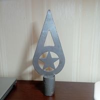 Навершие на знамя, лот с рубля