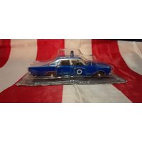 Машинка (модель) deagostini 1:43 Полицейские машины мира Ford Galaxie 500 1965