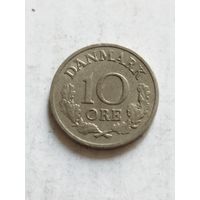 Дания 10 оре 1963
