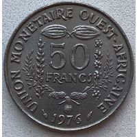 Западная Африка 50 франков 1976 г.