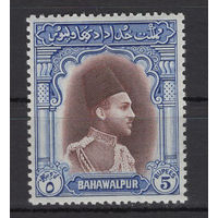 Бахавалпур / Bahawalpur 1948** 5R Британская Индия Пакистан, Sultan Muhammad Shah  SG#37