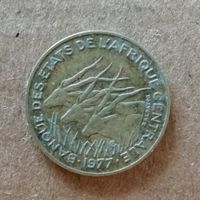 Центральная Африка (BEAC) 5 франков, 1977 г., KM# 7