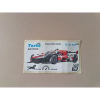 Наклейка Turbo Le Mans Турбо Ле-Ман  номер 43