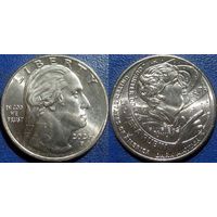 США. Квотер 2025 Выдающиеся женщины N18 Доктор Вера Рубин. Минтмарка Р.