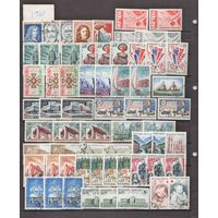 ФРАНЦИЯ.Марки 1965 года.Гашеные,с наклейками,чистые.Состояние на фото !