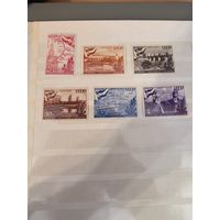 Марки СССР 1947 год(канал Москва-Волга)