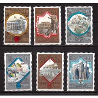 СССР-1979, (Заг.4922-4927)  ** , Спорт, ОИ-1980 в Москве, Туризм