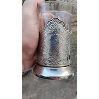 ПОДСТАКАННИК КРЫМ ПАЛЬМЫ МЕЛЬХИОР  КОЛЬЧУГИНО ОРИГИНАЛ СТАКАН В ПОДАРОК  Распродажа Коллекции !!! Экспресс Аукцион с рубля без МПЦ и прочего 3 ДНЯ  .Много лотов в продаже .