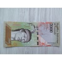 Венесуэла 2000 UNC c рубля