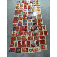 Открытки СССР 100 шт. б.у.