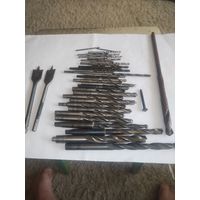 Сверла ссср по металлу 35шт.2по дереву.