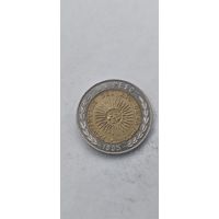 Аргентина 1 песо 1995