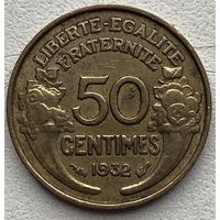 Франция 50 сантимов 1932 г.