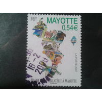 Майотта, заморский департамент Франции, 2007. 10 лет филателии на Майотте