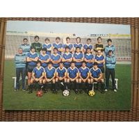 Карманный календарик.1984 год.Футбол. Левски-Спартак