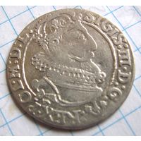 6 грошей 1624 Быдгощ Сигизмунд III