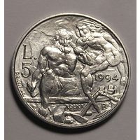 Сан-Марино, 5 Лир 1994