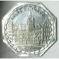 ГЕРМАНИЯ НЮРНБЕРГ 20 пфеннигов 1920 год - ШТЕМПЕЛЬНЫЙ БЛЕСК!