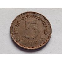 Венесуэла 5 сентимо 1974 г.