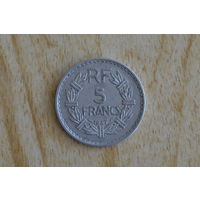 Франция 5 франков 1947