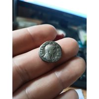 3 римская империя луций Вер 161-169 г денарий ( провиденция)