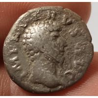 3 римская империя луций Вер 161-169 г денарий ( провиденция)