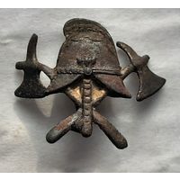 Петлица эмблема пожарного.