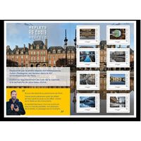 2023 Франция (Collector) 433 Фотоискусство. Жюльен Пьеданель. Размышления о Париже **