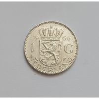 1 гульден. 1966г. 720 пр., Нидерланды