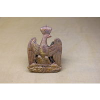 Киверная бляха армии НАПОЛЕОНА, линейный полк. ВОЙНА 1812 год. Распродажа коллекции вещей. С РУБЛЯ! АУКЦИОН!