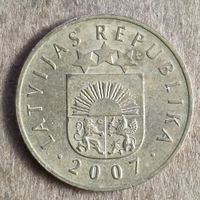 Латвия 2-я республика 5 сантимов, 2007 г., KM# 16