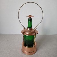 Винтажный музыкальный декантер Reuge в форме фонаря Швейцария