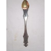 Старинная лжица для богослужений,причастие больных