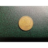 20 пфеннигов ГДР.