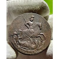 2 копейки 1761 года без МЦ.Шерсть по всему коню.Кладовая.Состояние!!