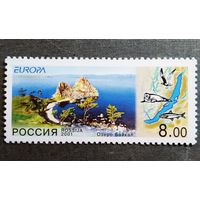 Марка Россия 2001 год Байкал