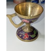 Металлическая кадильница с эмалью, вероятно, из Греции