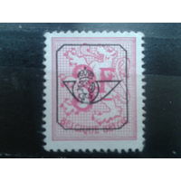 Бельгия 1970 Стандарт 3 франка* Надпечатка предварительного гашения
