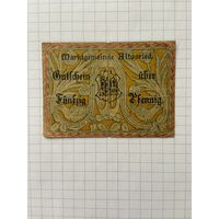 50 пфенигов (нотгельды) г. Германия.-2912