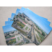 C028 Открытка Витебск Площадь Победы 1982 Фото Захарченко Чистая